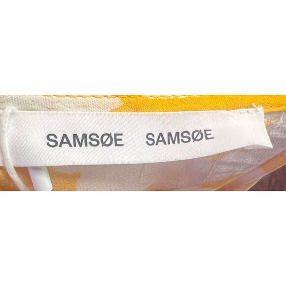 SAMSØE SAMSØE JANINE DRESS in Sunflower NWT Size Medium - Picture 6 of 8